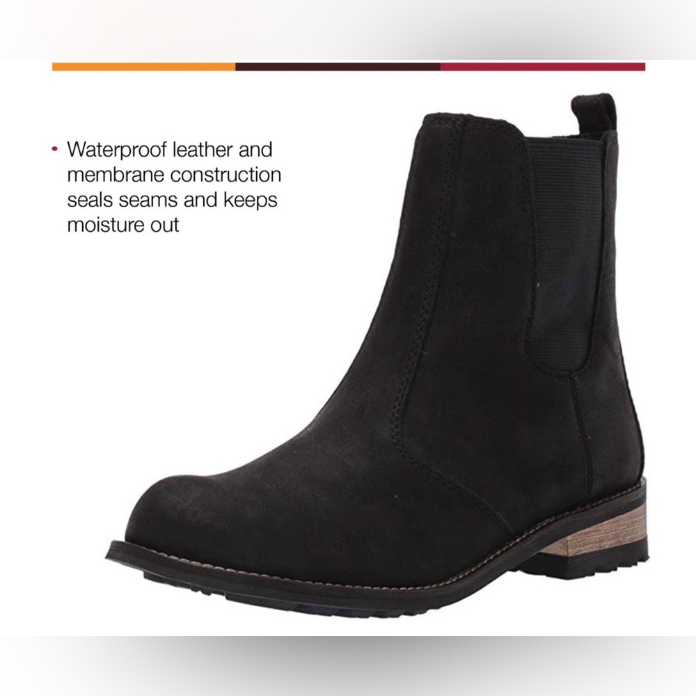 Kodiak Alma Chelsea Boots Black Women's Size 9.5